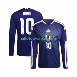 Japan Voetbalshirt Ritsu Doan 10 Heren Thuis Tenue WK 2026 Lange Mouw