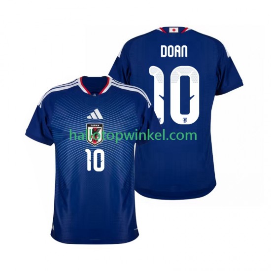 Japan Voetbalshirt Ritsu Doan 10 Heren Thuis Tenue WK 2026 Korte Mouw