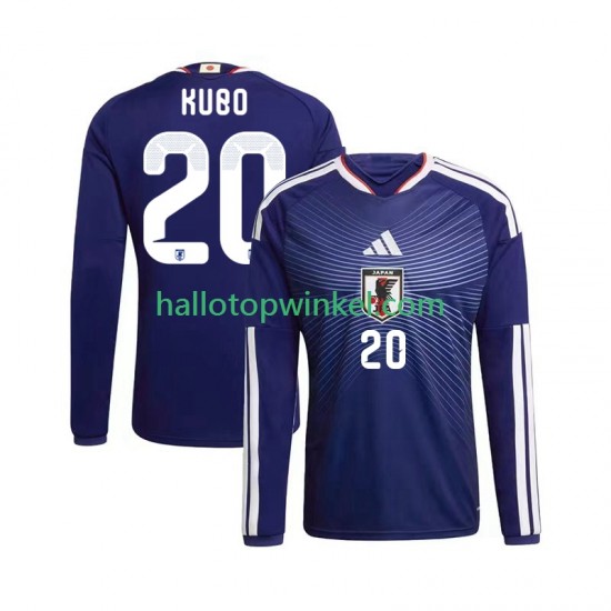 Japan Voetbalshirt Kubo 20 Heren Thuis Tenue WK 2026 Lange Mouw