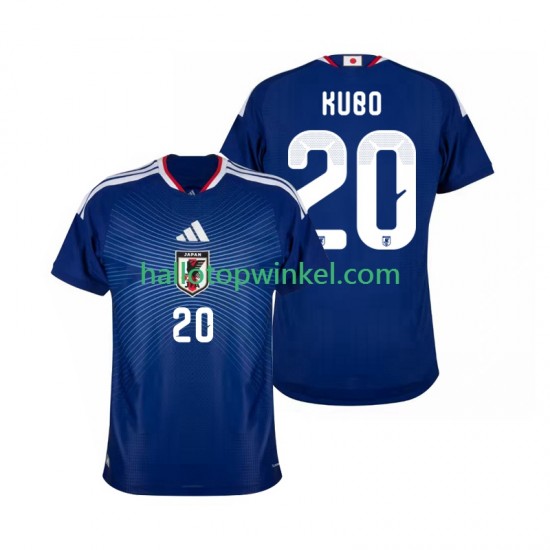 Japan Voetbalshirt Kubo 20 Heren Thuis Tenue WK 2026 Korte Mouw