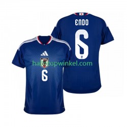 Japan Voetbalshirt Wataru Endo 6 Heren Thuis Tenue WK 2026 Korte Mouw