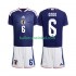 Japan Voetbalshirt Wataru Endo 6 Kleuters/Kids Thuis Tenue WK 2026 Korte Mouw