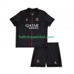 Paris Saint-Germain Voetbalshirt Kleuters/Kids Vierde Tenue 2025-2026 Korte Mouw