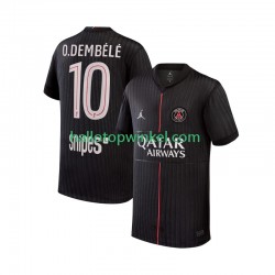 Paris Saint-Germain Voetbalshirt Ousmane Dembele 10 Heren Vierde Tenue 2025-2026 Korte Mouw