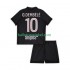 Paris Saint-Germain Voetbalshirt Ousmane Dembele 10 Kleuters/Kids Vierde Tenue 2025-2026 Korte Mouw