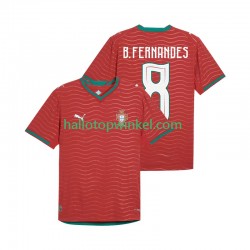 Portugal Voetbalshirt Bruno Fernandes 8 Heren Thuis Tenue WK 2026 Korte Mouw