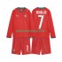 Portugal Voetbalshirt Cristiano Ronaldo 7 Kleuters/Kids Thuis Tenue WK 2026 Lange Mouw