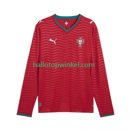 Portugal Voetbalshirt Heren Thuis Tenue WK 2026 Lange Mouw