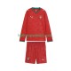 Portugal Voetbalshirt Kleuters/Kids Thuis Tenue WK 2026 Lange Mouw