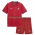 Portugal Voetbalshirt Kleuters/Kids Thuis Tenue WK 2026 Korte Mouw