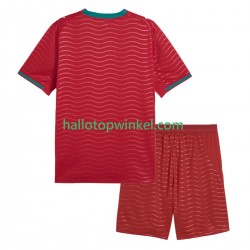 Portugal Voetbalshirt Kleuters/Kids Thuis Tenue WK 2026 Korte Mouw