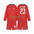 Portugal Voetbalshirt Vitinha 23 Kleuters/Kids Thuis Tenue WK 2026 Lange Mouw
