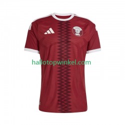 Qatar Voetbalshirt Heren Thuis Tenue WK 2026 Korte Mouw