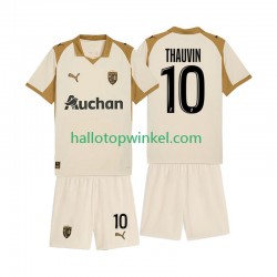 RC Lens Voetbalshirt Florian Thauvin 10 Kleuters/Kids Derde Tenue 2025-2026 Korte Mouw