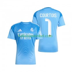 Real Madrid Voetbalshirt Thibaut Courtois 1 Doelman Heren Thuis Tenue 2025-2026 Korte Mouw