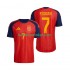 Spanje Voetbalshirt Ferran Torres 7 Heren Thuis Tenue WK 2026 Korte Mouw