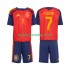 Spanje Voetbalshirt Ferran Torres 7 Kleuters/Kids Thuis Tenue WK 2026 Korte Mouw