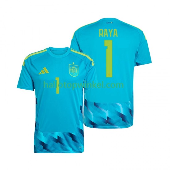 Spanje Voetbalshirt David Raya 1 Doelman Heren Thuis Tenue WK 2026 Korte Mouw