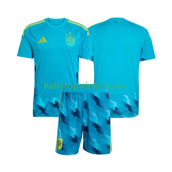 Spanje Voetbalshirt Doelman Kleuters/Kids Thuis Tenue WK 2026 Korte Mouw