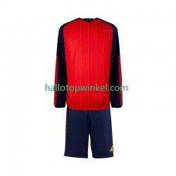 Spanje Voetbalshirt Kleuters/Kids Thuis Tenue WK 2026 Lange Mouw