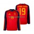 Spanje Voetbalshirt Lamine Yamal 19 Heren Thuis Tenue WK 2026 Lange Mouw