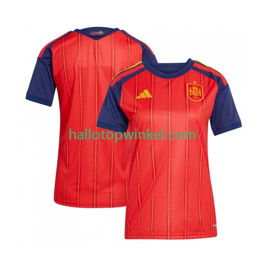 Spanje Voetbalshirt Dames Thuis Tenue WK 2026 Korte Mouw