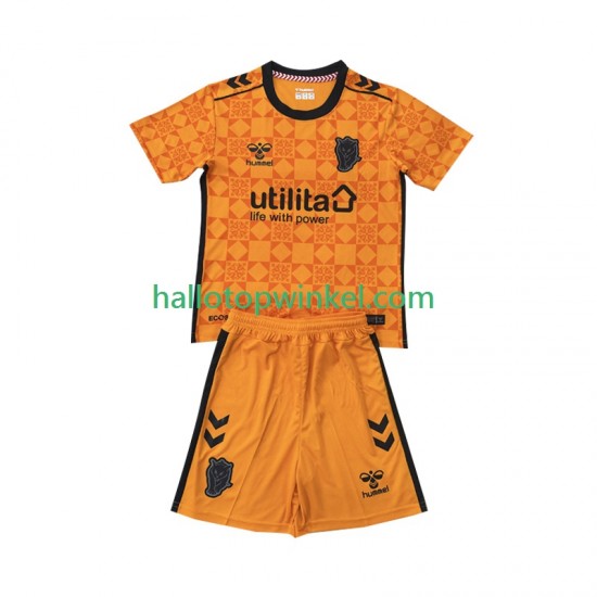 Voetbalshirt Sunderland Doelman Kleuters/Kids Derde Tenue 2025-2026 Korte Mouw