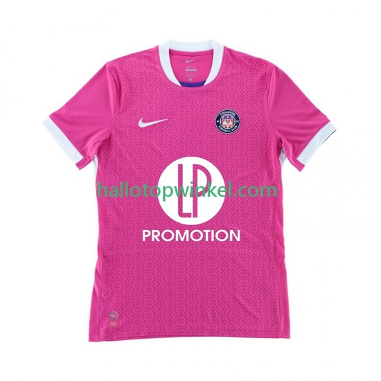 Toulouse FC Voetbalshirt Heren Uit Tenue 2025-2026 Korte Mouw