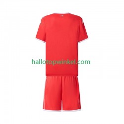 Tunesië Voetbalshirt Kleuters/Kids Thuis Tenue 2025 Korte Mouw