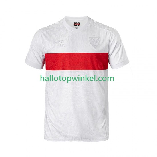 VfB Stuttgart Voetbalshirt Anniversary Heren Thuis Tenue 2025-2026 Korte Mouw