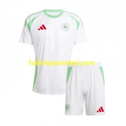 Algerije Voetbalshirt Kleuters/Kids Thuis Tenue 2024-2025 Korte Mouw