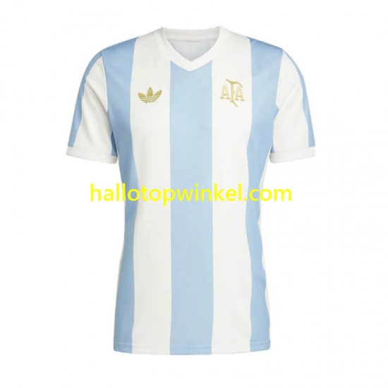 Argentinië Voetbalshirt 50 Anniversary Heren Thuis Tenue Korte Mouw
