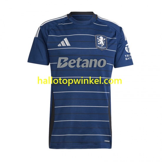 Aston Villa Voetbalshirt Heren Derde Tenue 2024-2025 Korte Mouw