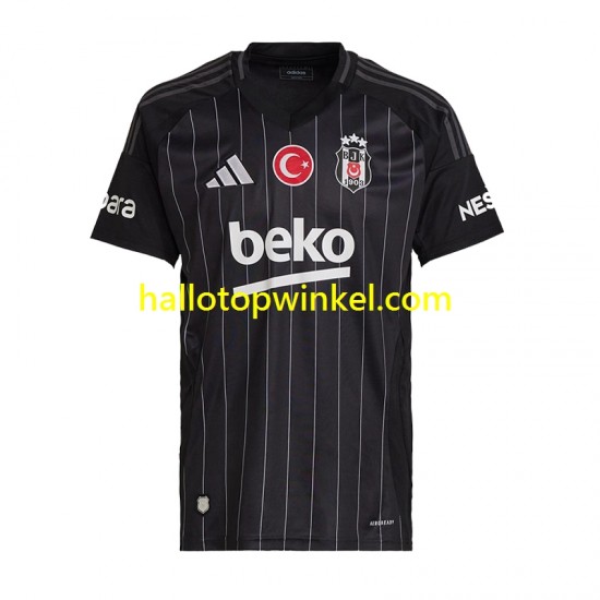 Besiktas Voetbalshirt Heren Uit Tenue 2024-2025 Korte Mouw