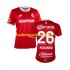 Voetbalshirt Deportivo Toluca Paulinho 26 Heren Thuis Tenue 2024-2025 Korte Mouw
