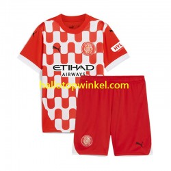 Voetbalshirt Girona Kleuters/Kids Thuis Tenue 2024-2025 Korte Mouw