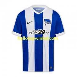 Hertha BSC Voetbalshirt Heren Thuis Tenue 2024-2025 Korte Mouw