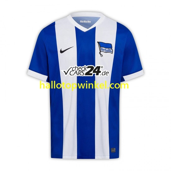 Hertha BSC Voetbalshirt Heren Thuis Tenue 2024-2025 Korte Mouw
