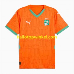 Ivoorkust Voetbalshirt Heren Thuis Tenue 2025 Korte Mouw