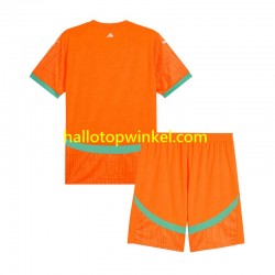 Ivoorkust Voetbalshirt Kleuters/Kids Thuis Tenue 2025 Korte Mouw