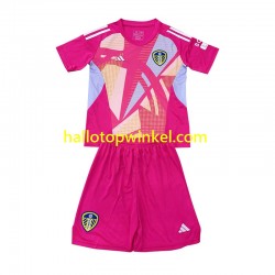 Leeds United Voetbalshirt Doelman Kleuters/Kids Derde Tenue 2024-2025 Korte Mouw
