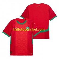 Marokko Voetbalshirt Heren Thuis Tenue 2024 Korte Mouw