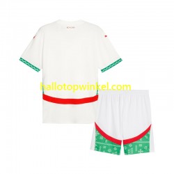 Marokko Voetbalshirt Kleuters/Kids Uit Tenue 2024 Korte Mouw