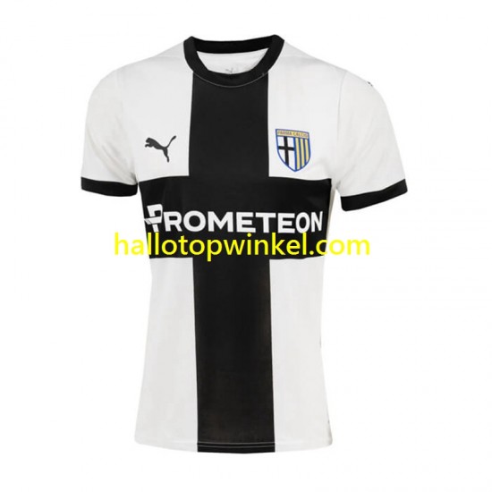 Parma Voetbalshirt Heren Thuis Tenue 2024-2025 Korte Mouw