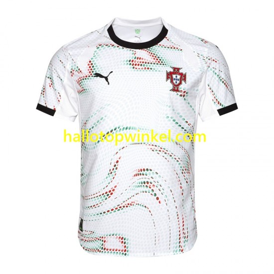 Portugal Voetbalshirt Heren Uit Tenue 2025 Korte Mouw