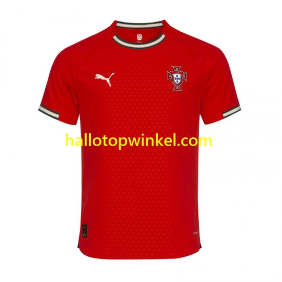 Portugal Voetbalshirt Heren Thuis Tenue 2025 Korte Mouw