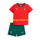 Portugal Voetbalshirt Kleuters/Kids Thuis Tenue 2025 Korte Mouw