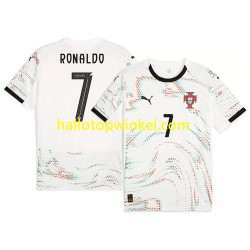 Portugal Voetbalshirt RONALDO 7 Heren Uit Tenue 2025 Korte Mouw