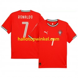 Portugal Voetbalshirt RONALDO 7 Heren Thuis Tenue 2025 Korte Mouw
