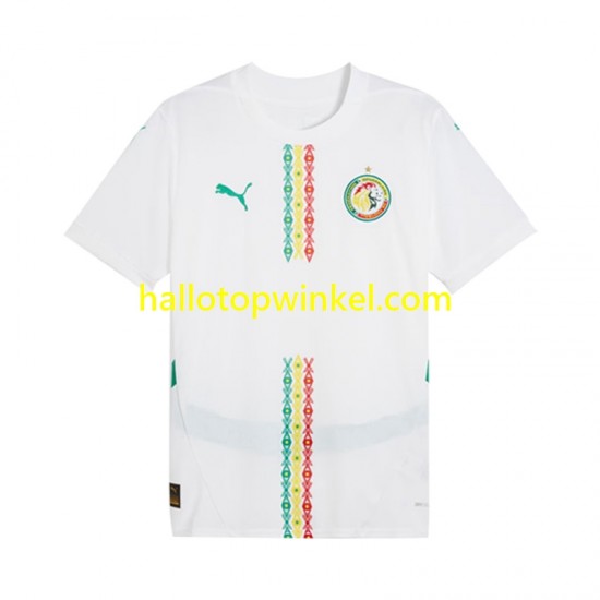 Senegal Voetbalshirt Heren Thuis Tenue 2025 Korte Mouw